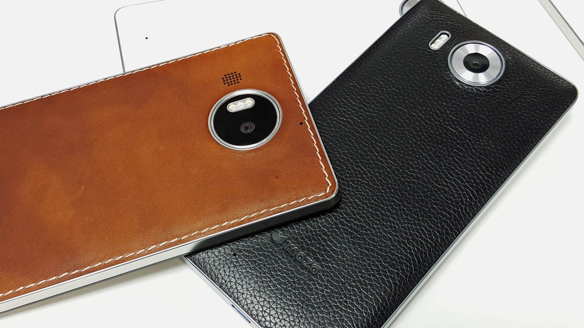 Hands-on with the Mozo leather covers for the Lumia 950 and Lumia