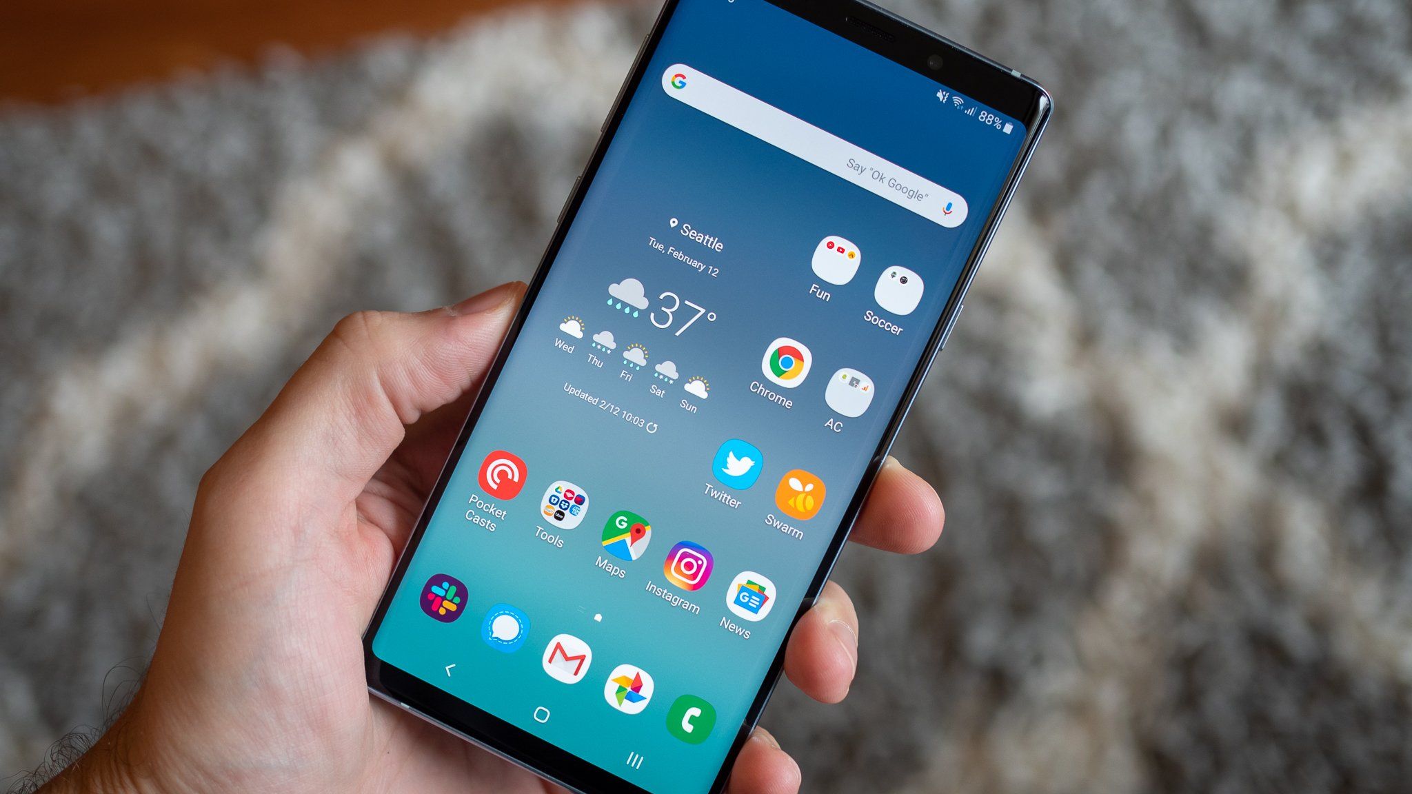 samsung s8 9.0 update
