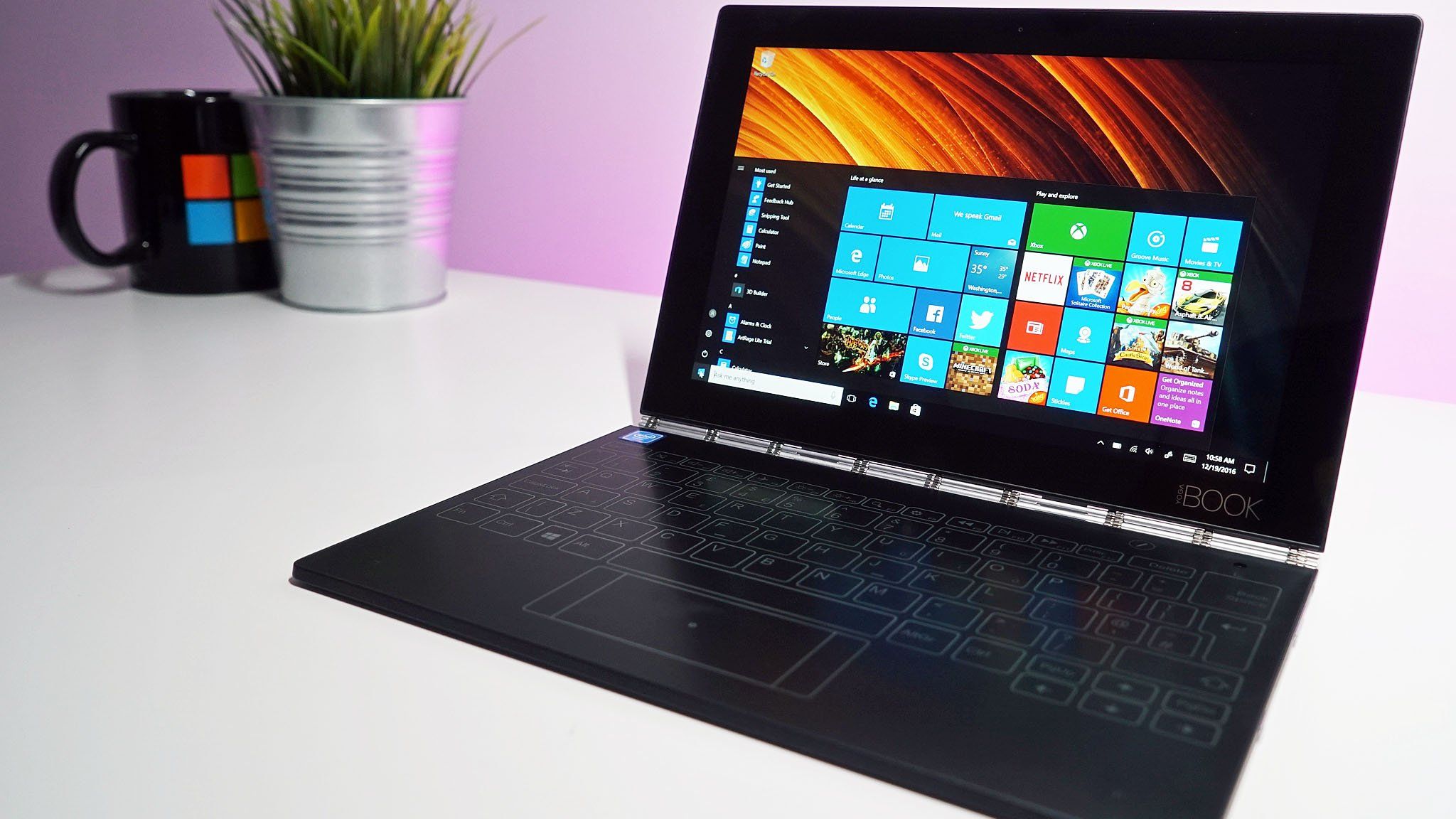 Lenovo - YOGA BOOK with Windows ZA160003JP SIMフリー Amazon.co.jp: Lenovo 2in1 タブレット YOGA BOOK ZA160003JP