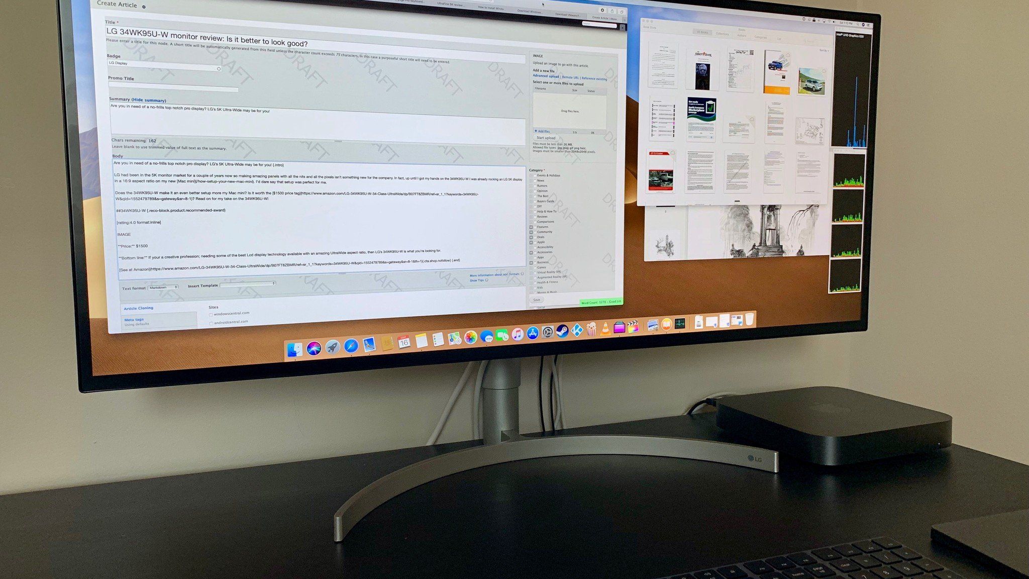 LG 34WK95U-W monitor review: Is it better to look good? | iMore