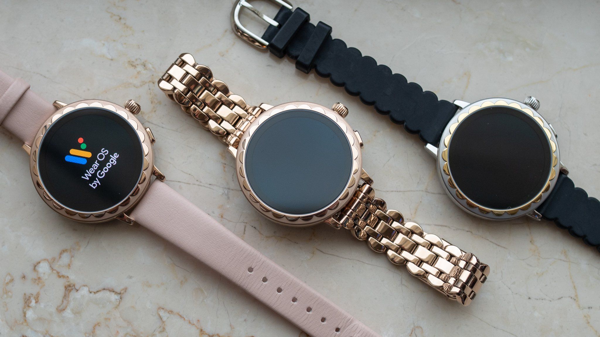 kate spade SCALLOP SMARTWATCH ケイトスペード Black Stainless Steel Scallop Smartwatch 2 | Kate Spade New York