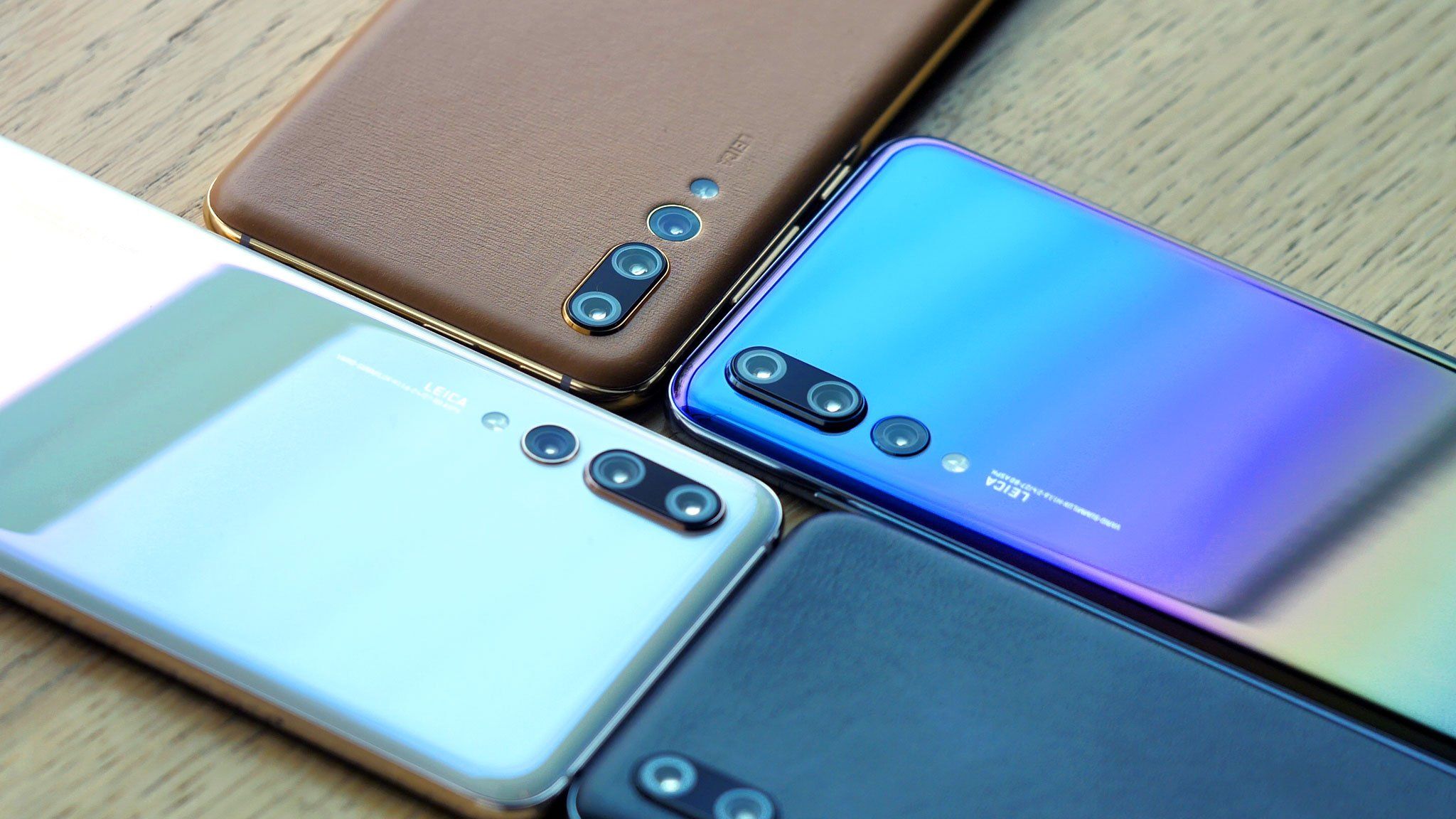 Huawei has four wild new P20 Pro colors — including leather backs