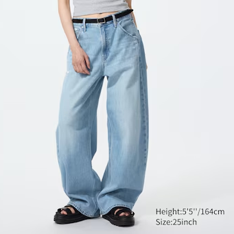 Uniqlo, Barrel Leg Jeans