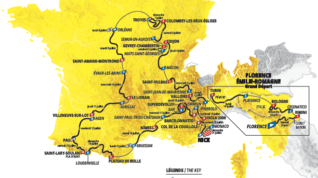 Cyclisme - Carte spécial TOUR de FRANCE Gendarmerie 2024