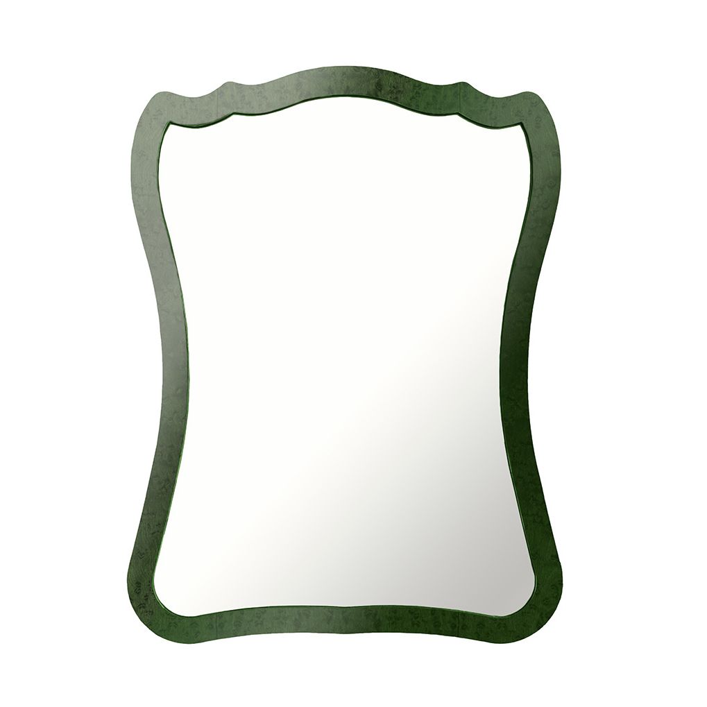 Birds Eye Maple Mirror Small - Juniper - Trove