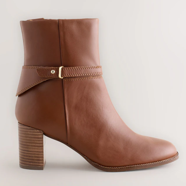 Next tan leather ankle boots
