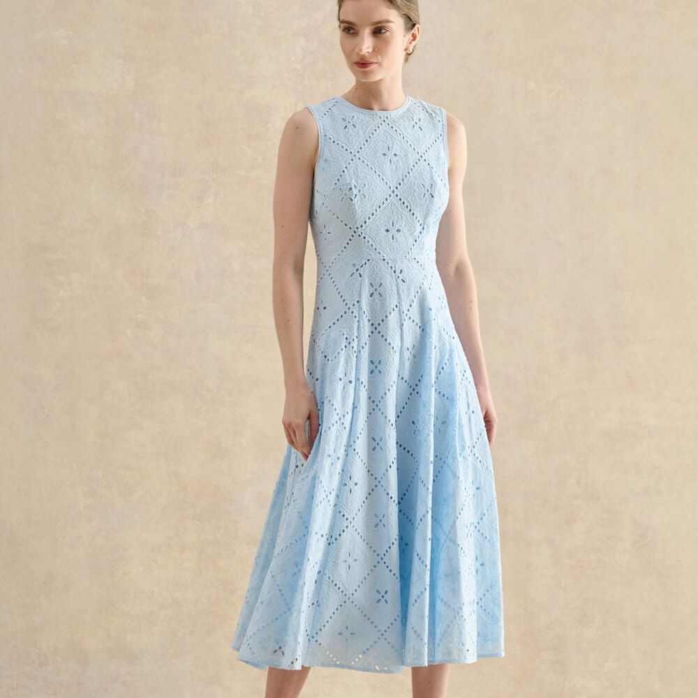 Lexia Broderie Dress