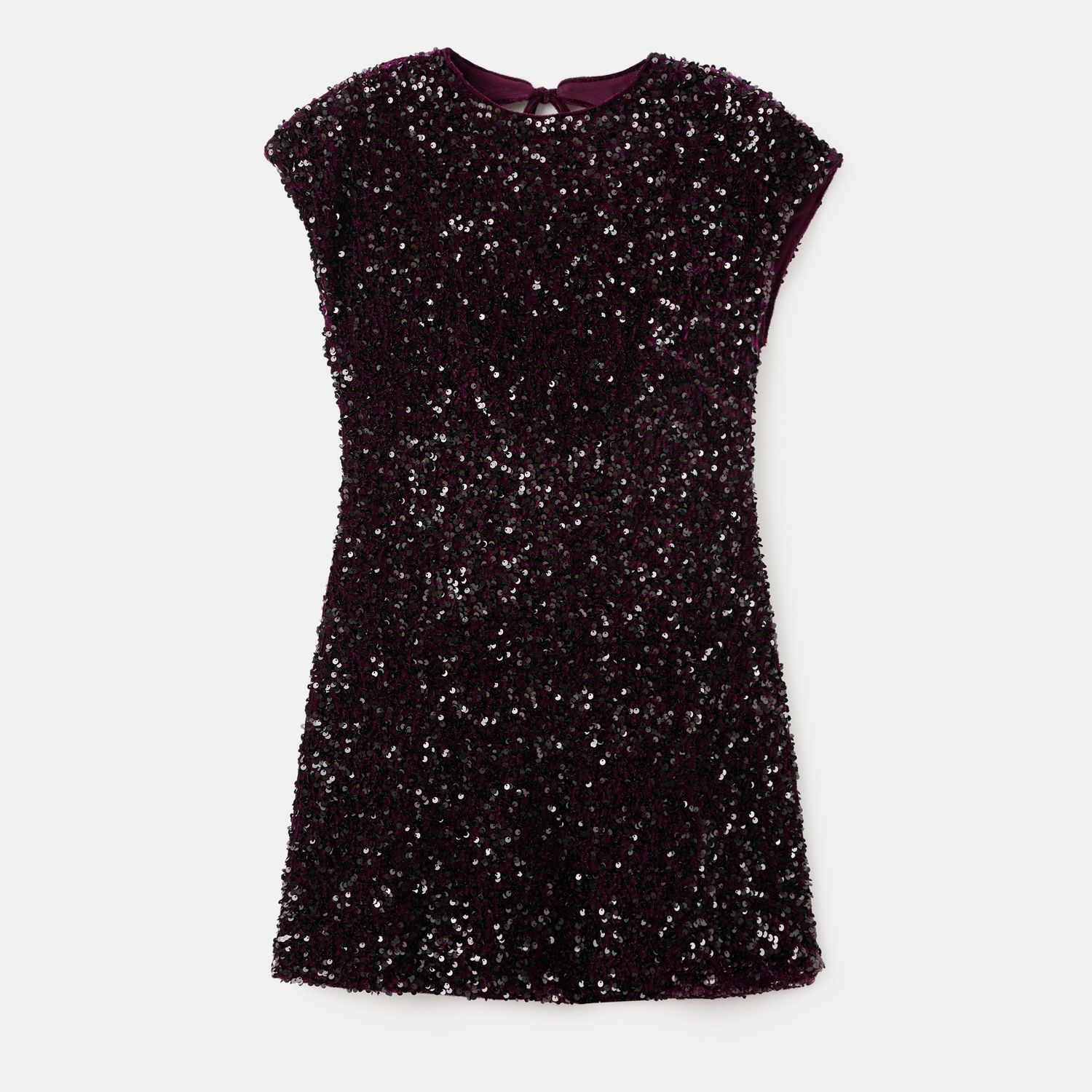 Sequin Dress With Open Back - Women | Mango United Kingdom