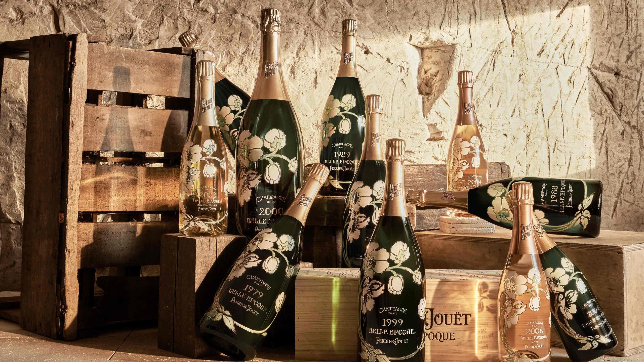 Perrier-Jouët Belle Epoque: brut vintage and blanc de blancs