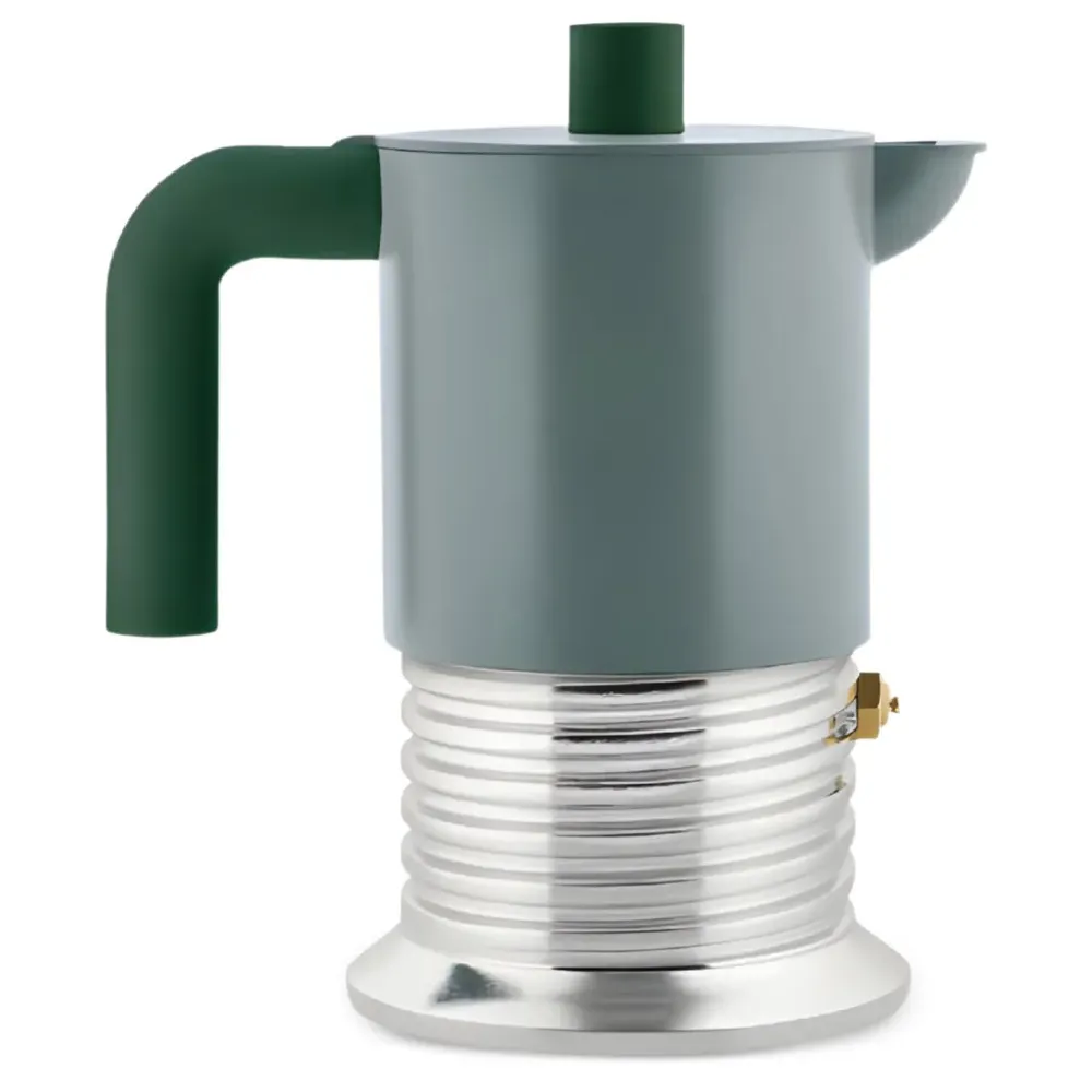 Alessi Ribbed-Design Espresso Maker | One Size