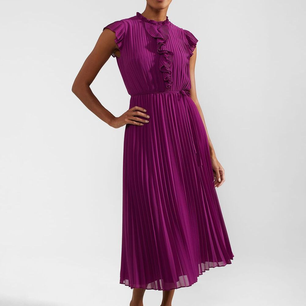 Addison Pleated Dress