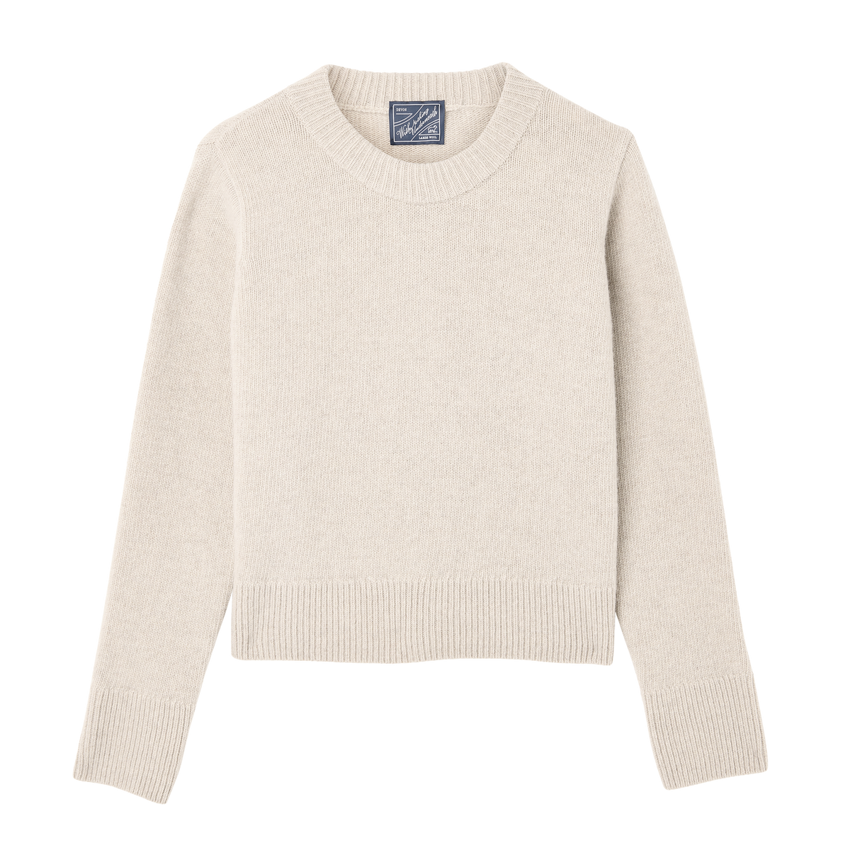 Devon Jumper: Wool, Oatmeal