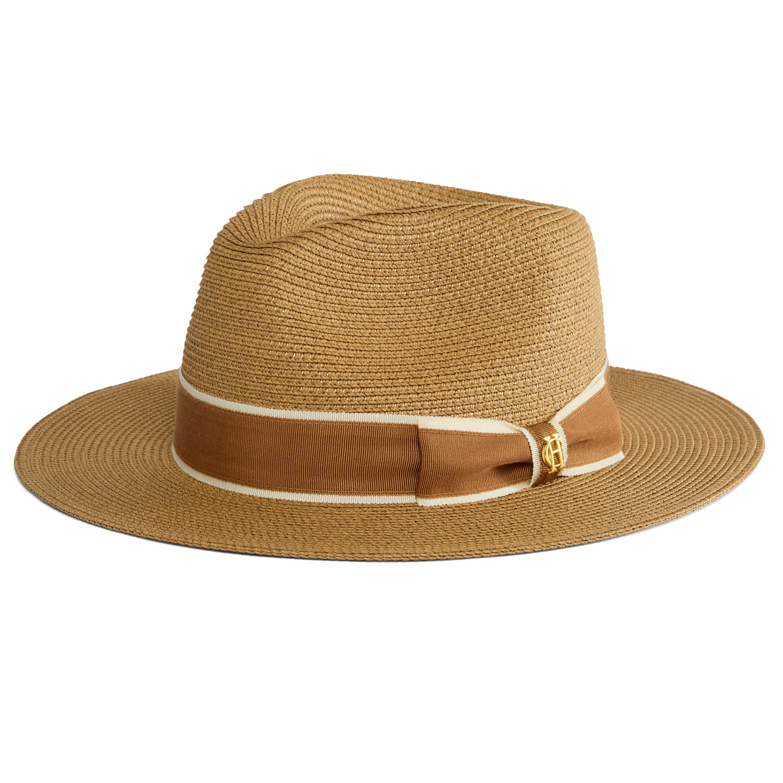 Francesca Hat (camel Latte Bow)
