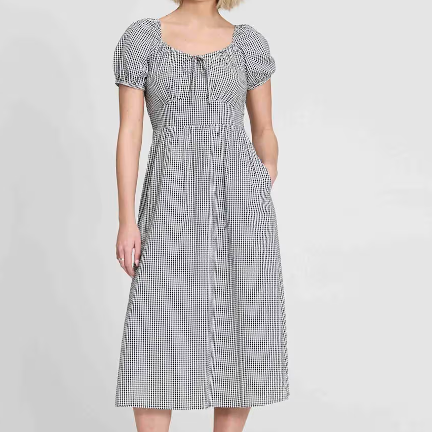 Finery London, Gingham Midi Dress