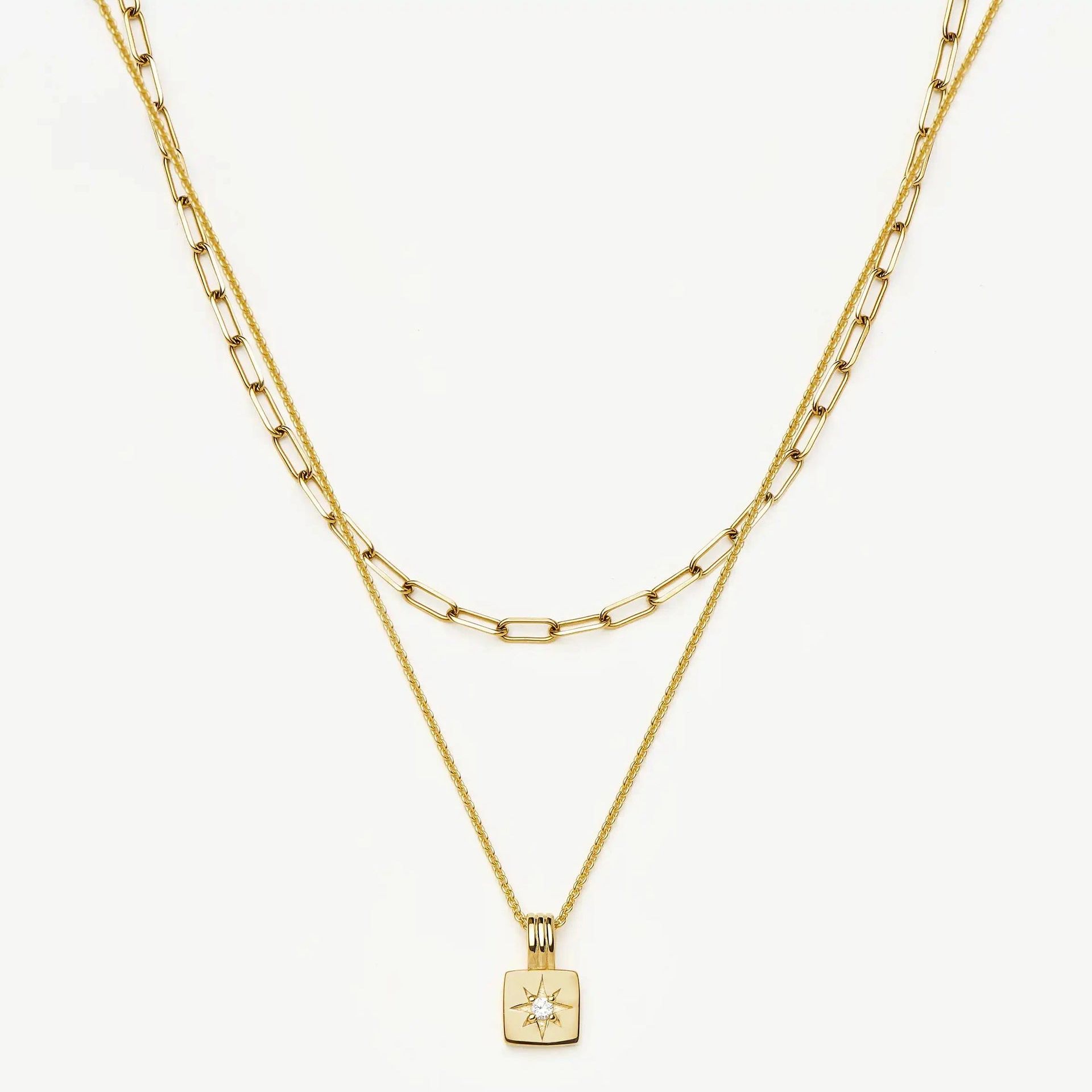 The Effortless Necklace Set | 18ct Gold Plated - 18ct Gold Plated