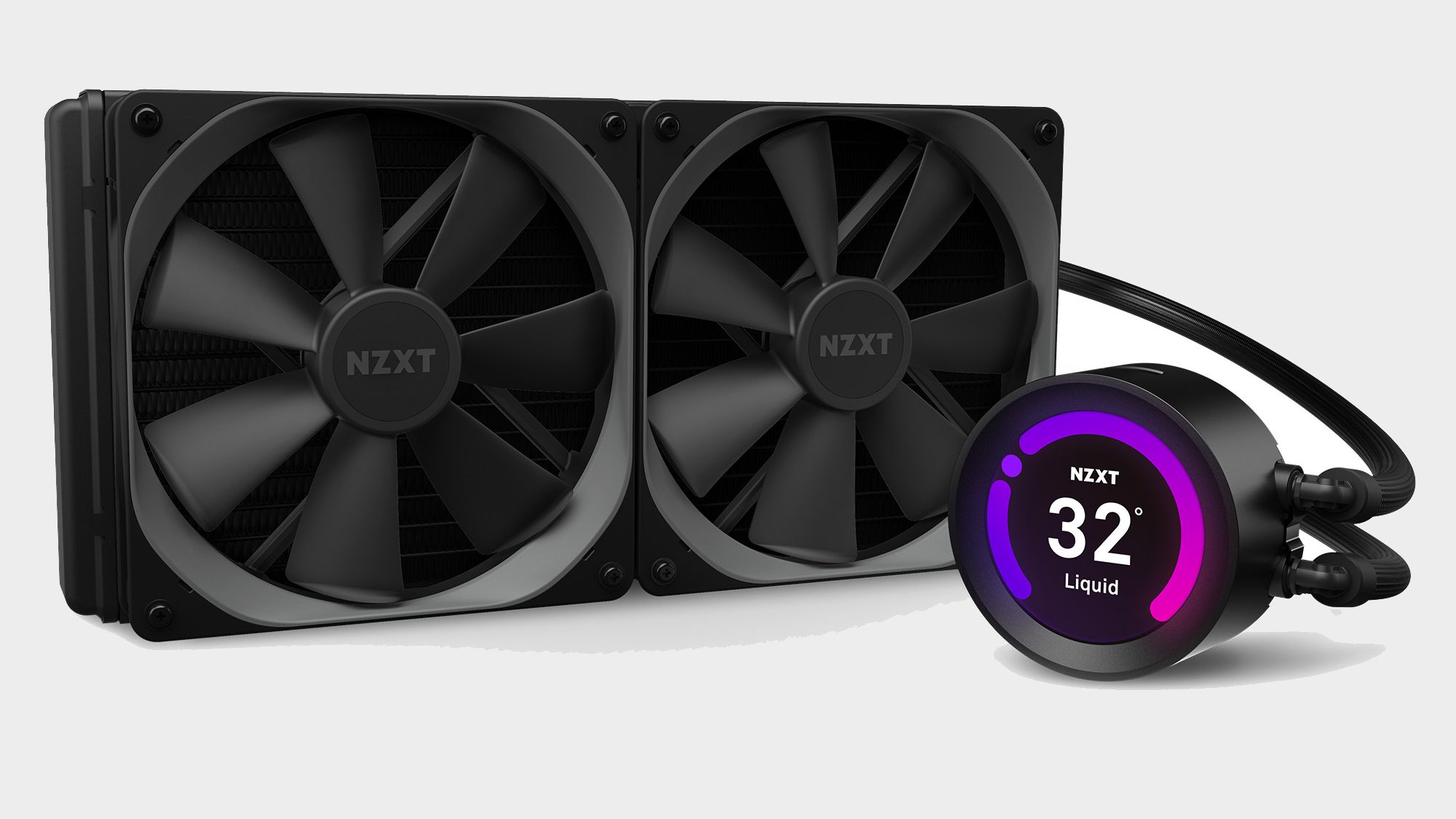 NZXT put a LCD screen in its coolers, and you can customize the