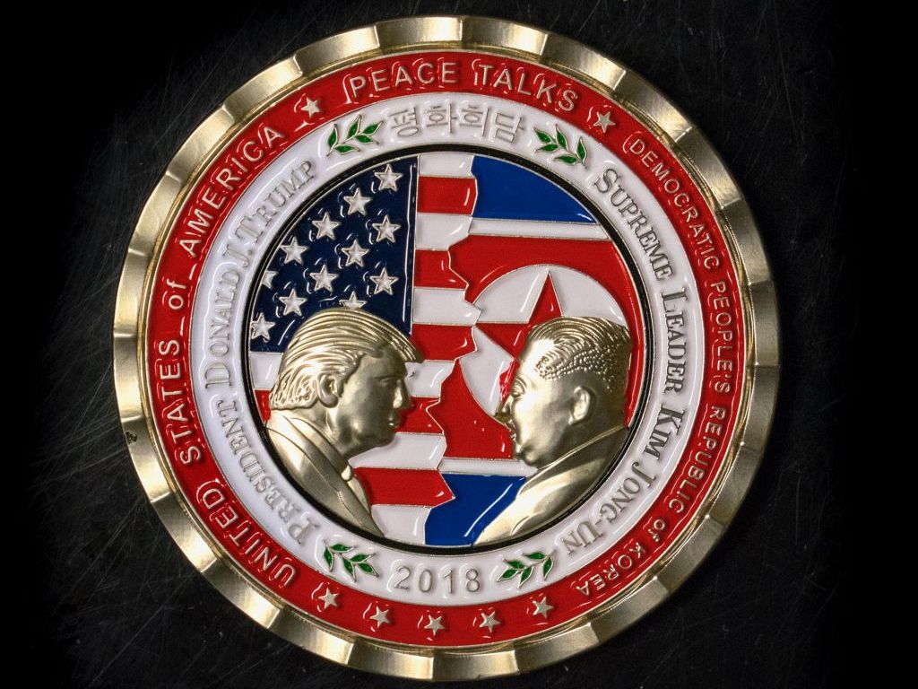 The U.S.-North Korea summit is off. But you can still pre-order a  commemorative coin from the White House gift shop! | The Week