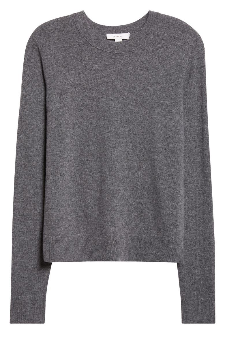Classic Crewneck Cashmere Sweater