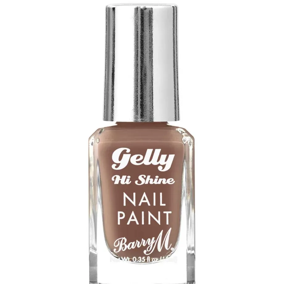 Barry M Gelly Hi Shine Nail Paint Tiramisu 10ml