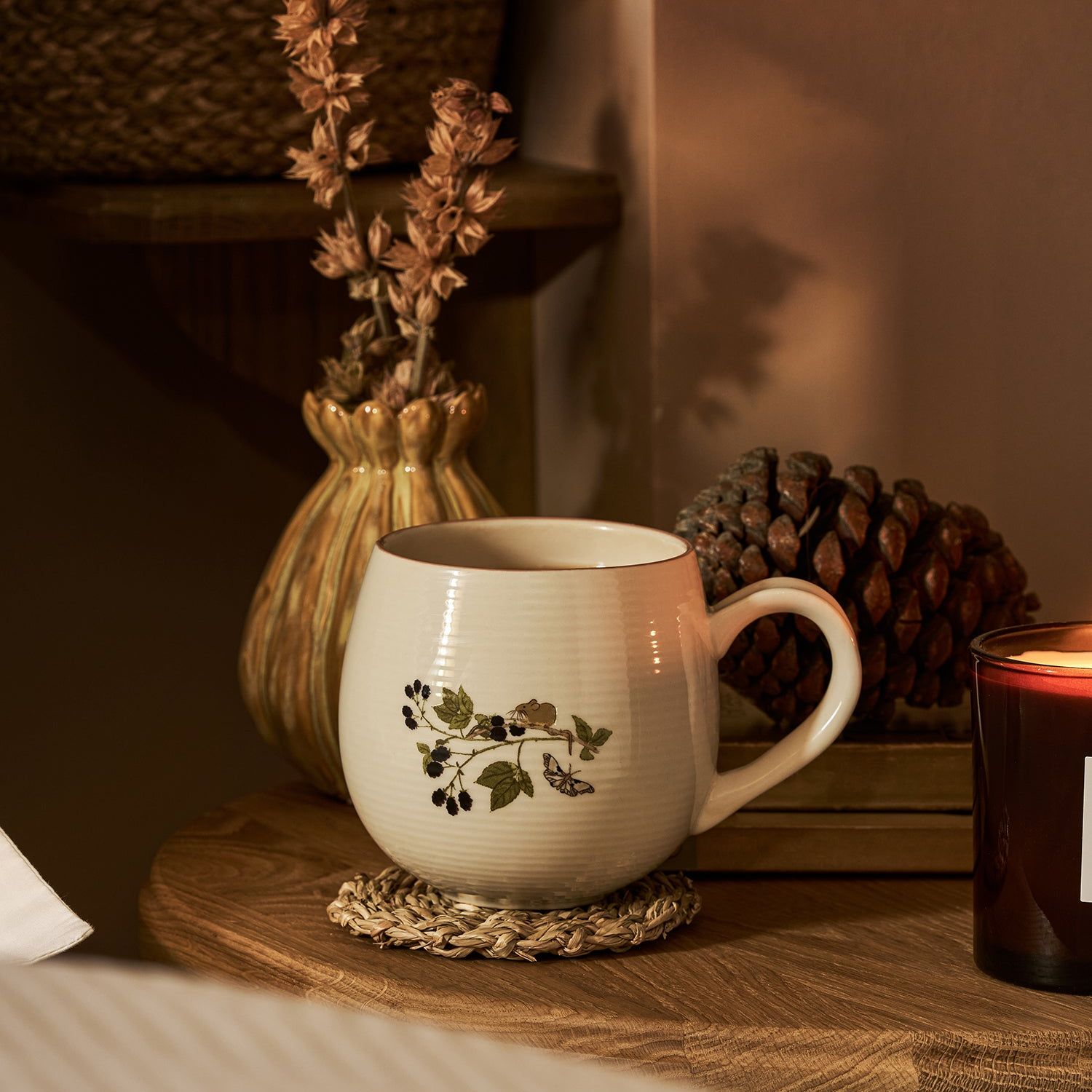 Autumn Forage Stoneware Mug