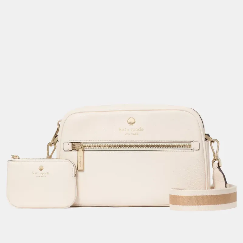 Emma Pebbled Leather Small Camera Bag