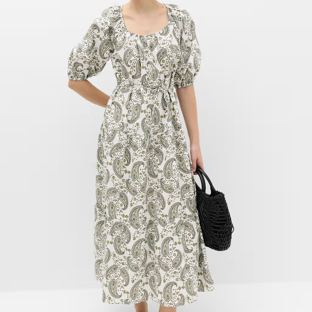 M&amp;amp;S, Paisley Midi Dress