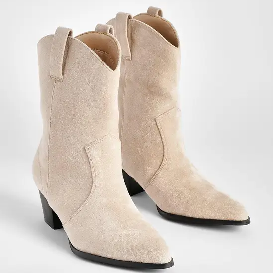 boohoo, Western Ankle Boots