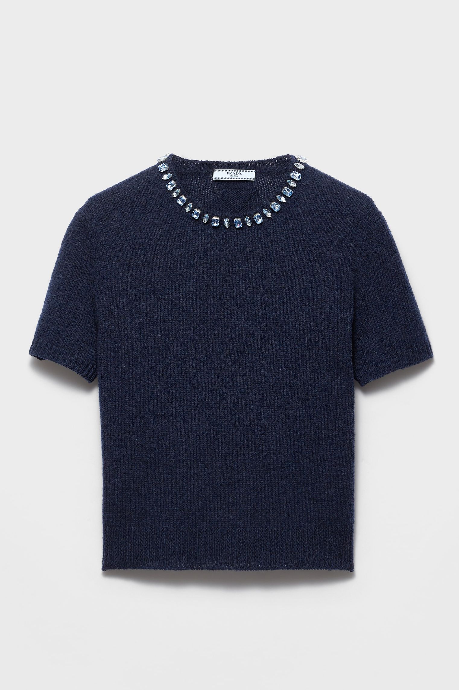 Wool and Cashmere Crew-Neck Sweater