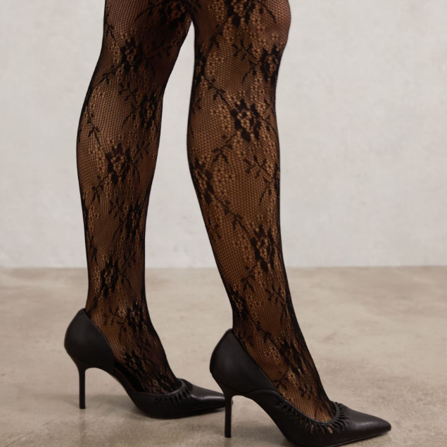 patterned tights