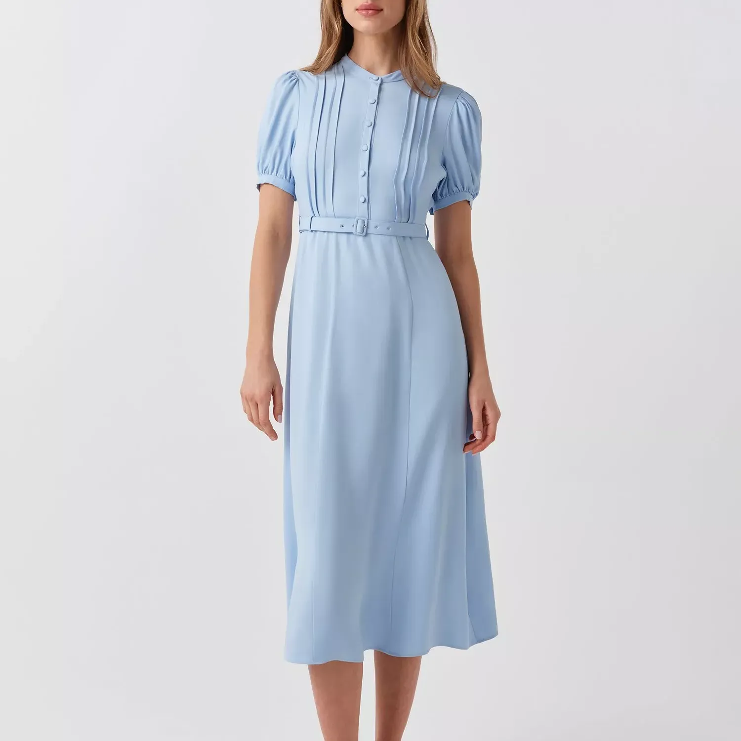 Ghost Francis Dress, Light Blue