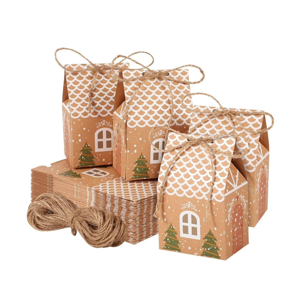 Walmart Mini Christmas Party Favor Boxes, 32 pieces