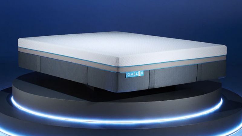 Simba Hybrid Ultra Mattress.