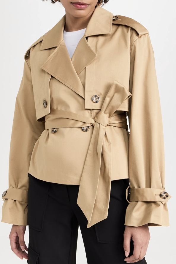 Favorite Daughter , The Cropped Charles Trench Coat