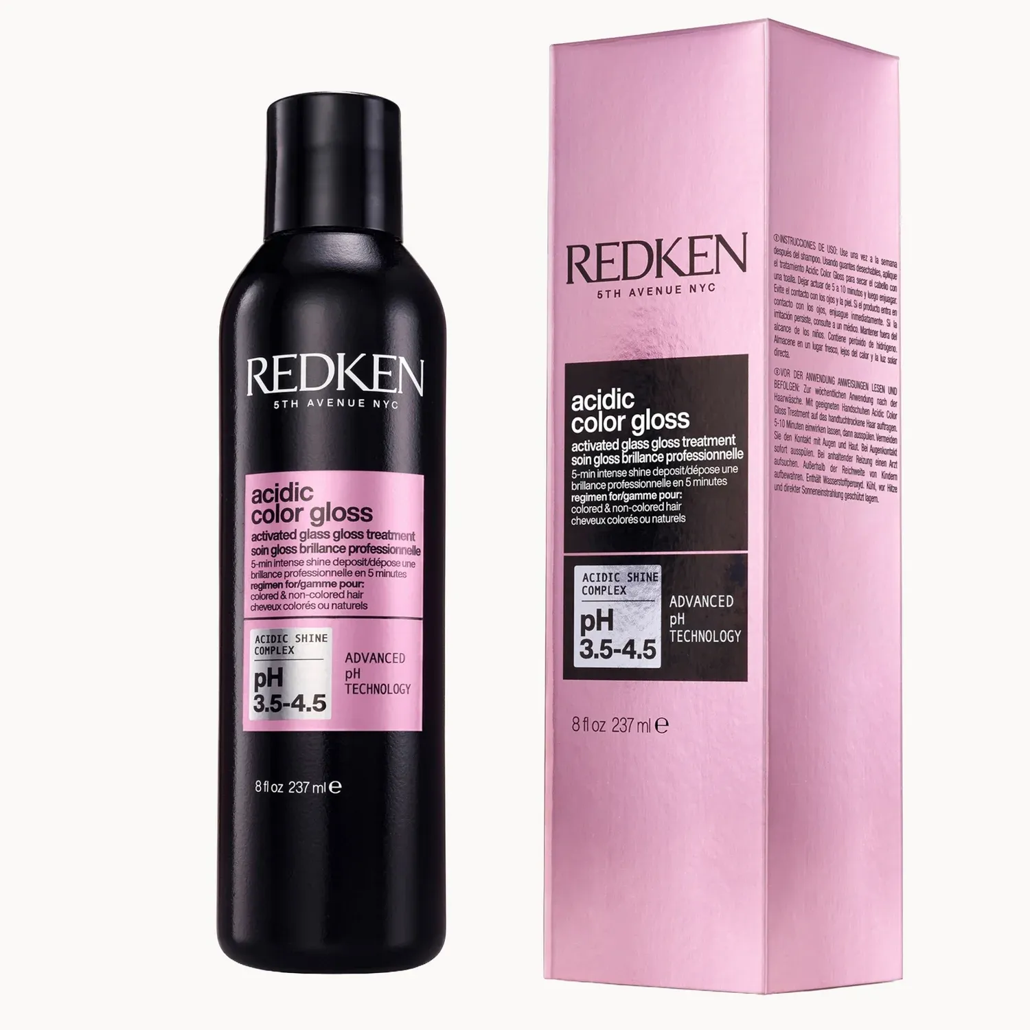Redken Acidic Color Gloss Activated Glass Gloss Hair Treatment for Glass-Like Shine 237ml