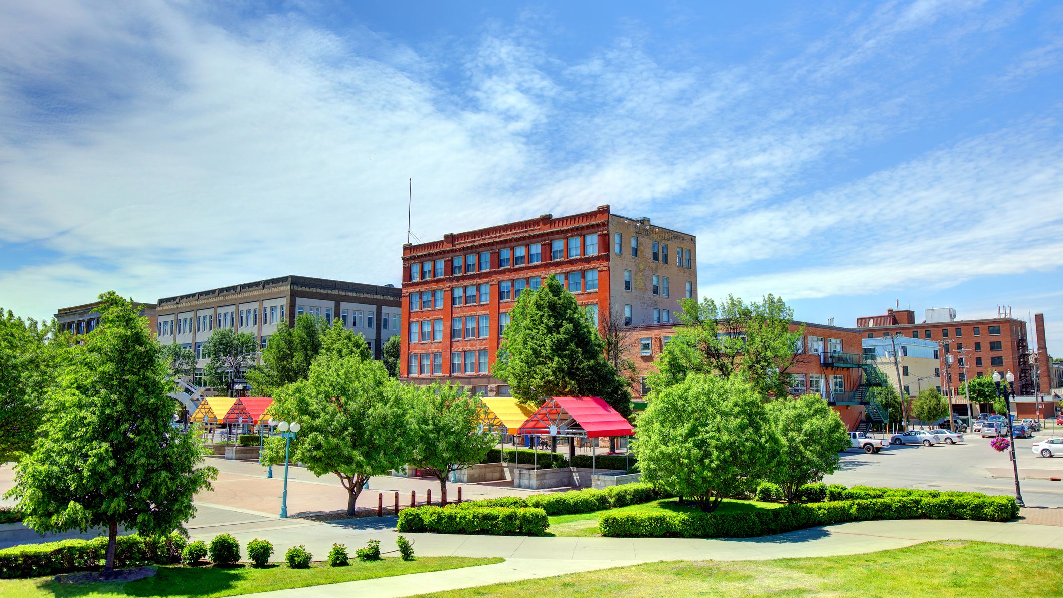 A view of downtown Grand Forks North Dakota