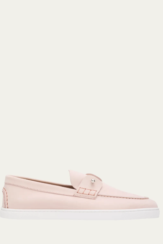 Christian Louboutin, Chambeliboat Donna Leather Boat Shoes