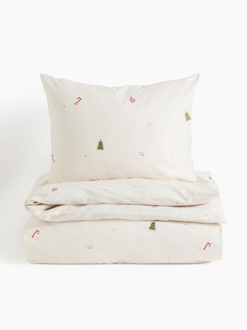 Patterned Duvet Cover Set