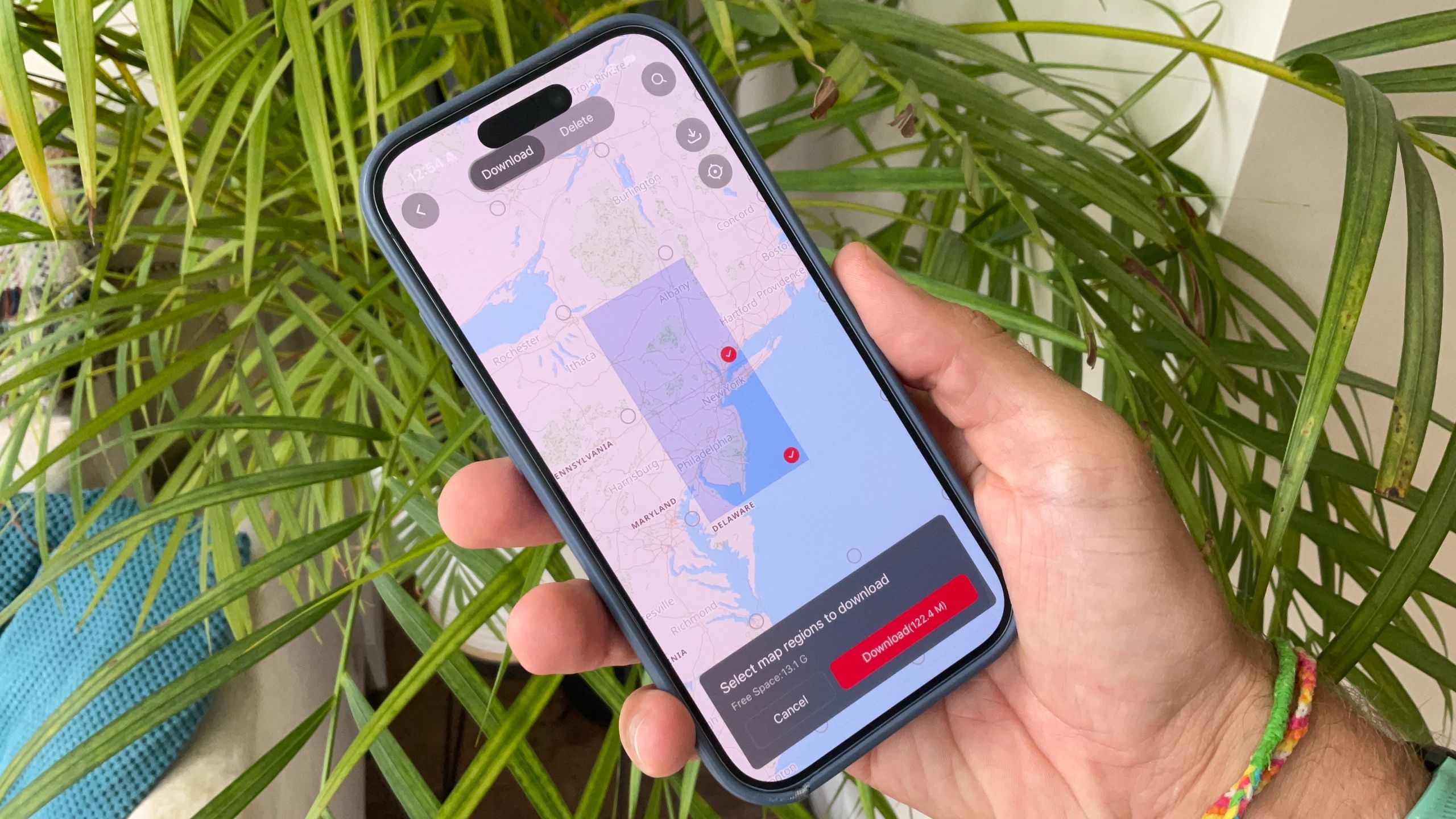 Coros app maps