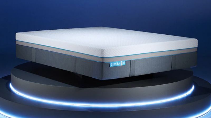 Simba Hybrid Ultra Mattress.