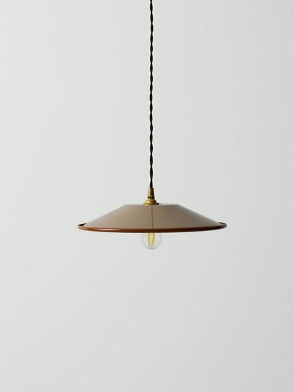 Enamel Pendant Lamp Shade | Mole/cumin
