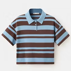 Mango, Striped Polo Shirt