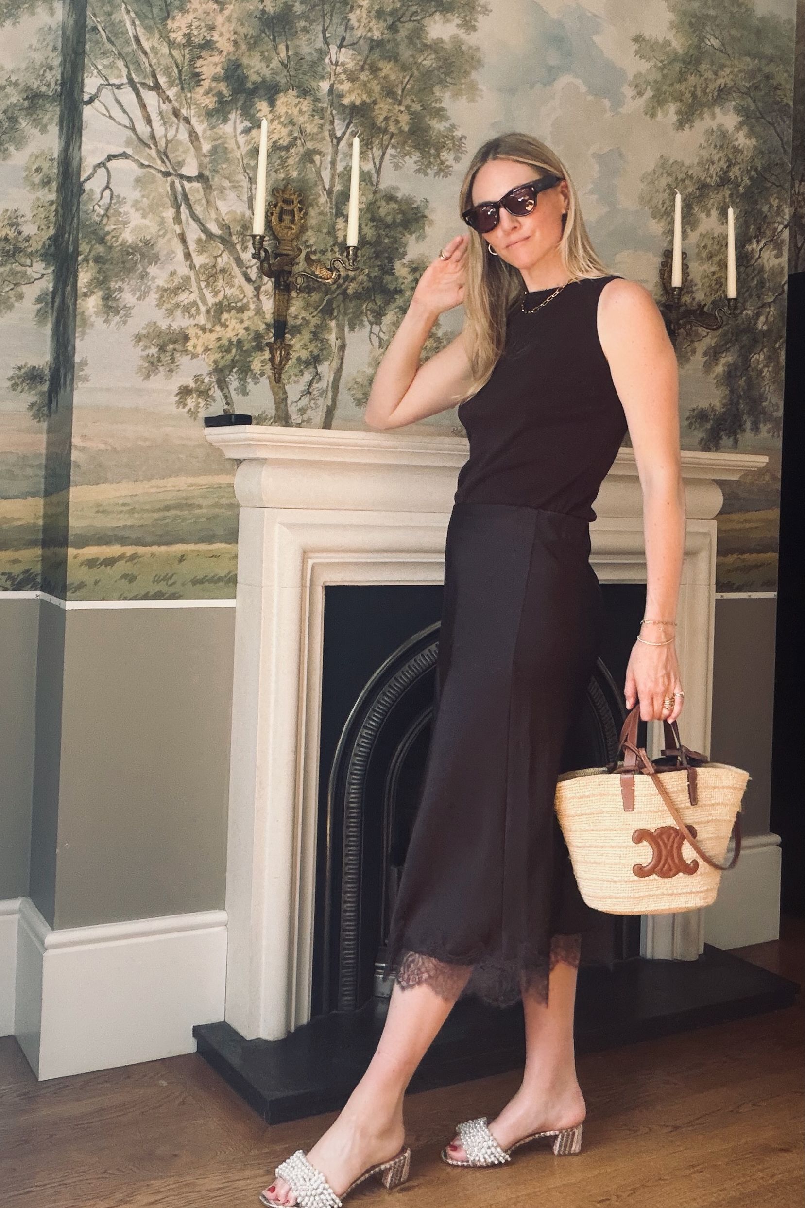 Brooke Ely Danielson styles a knit tank for summer