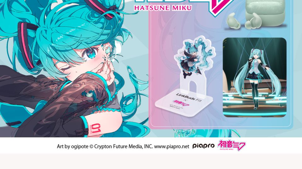 Hatsune Miku da vida a la edición limitada de los LinkBuds Fit de