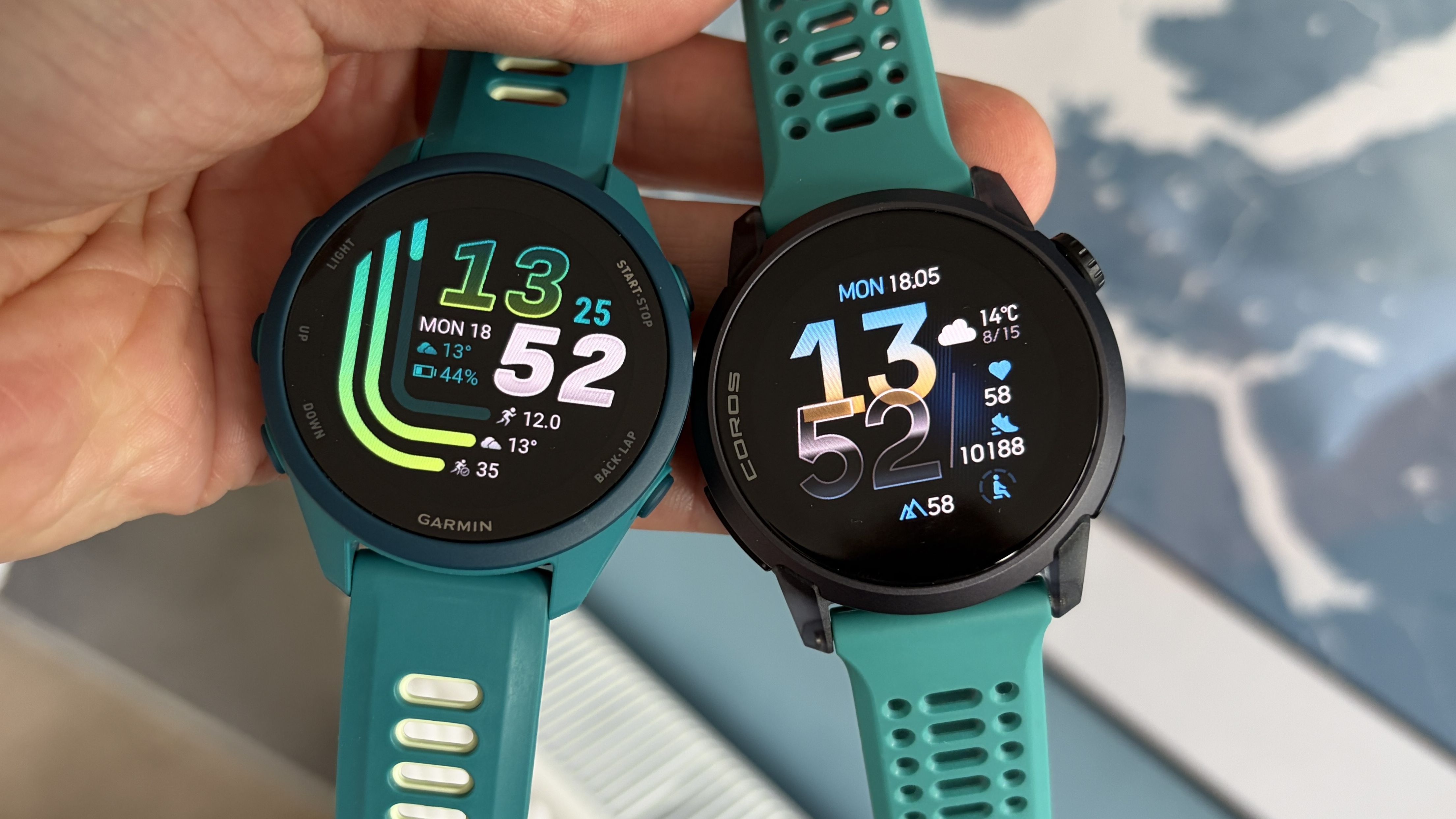 Garmin Forerunner 170 vs Coros Pace 4