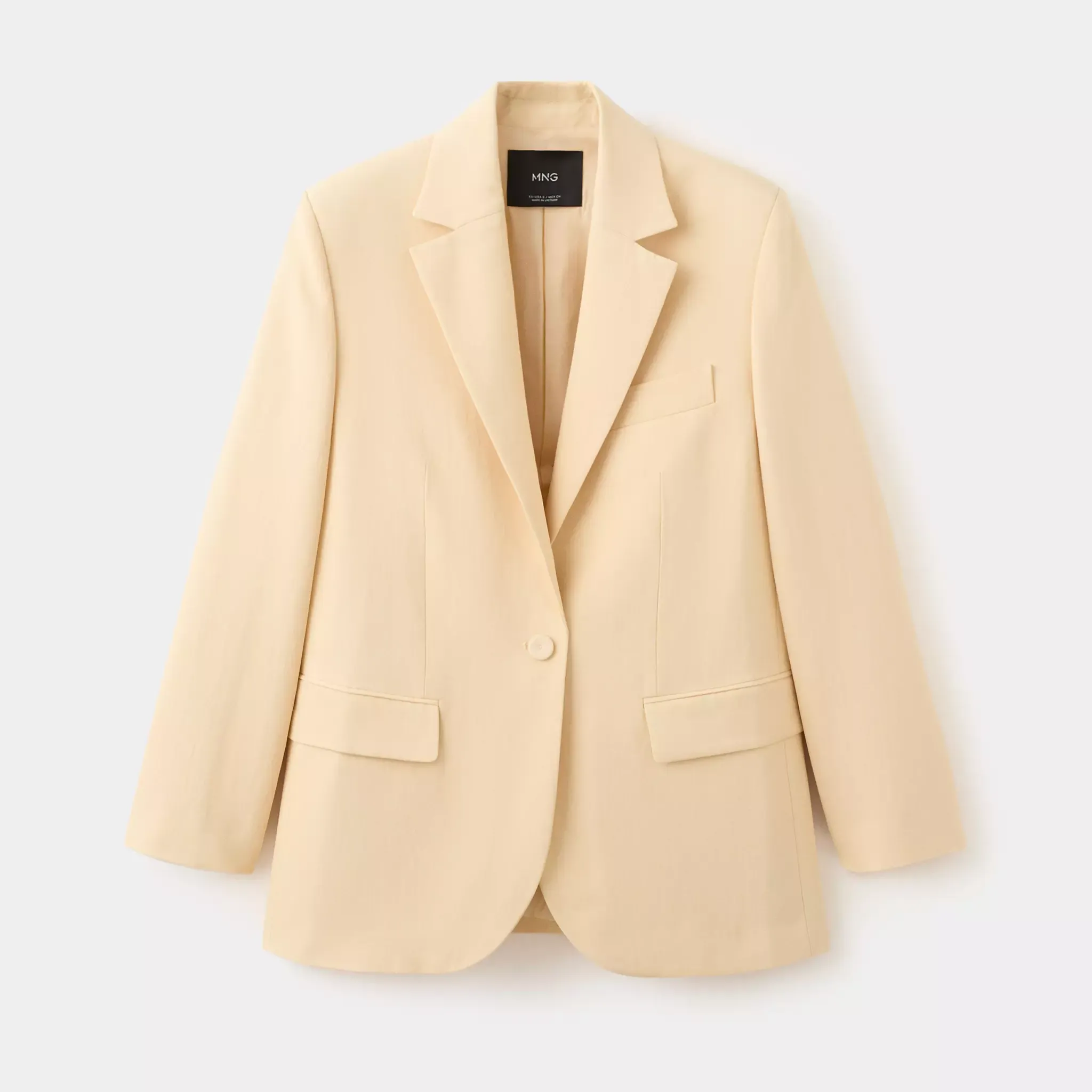 Linen Suit Jacket - Women | Mango United Kingdom