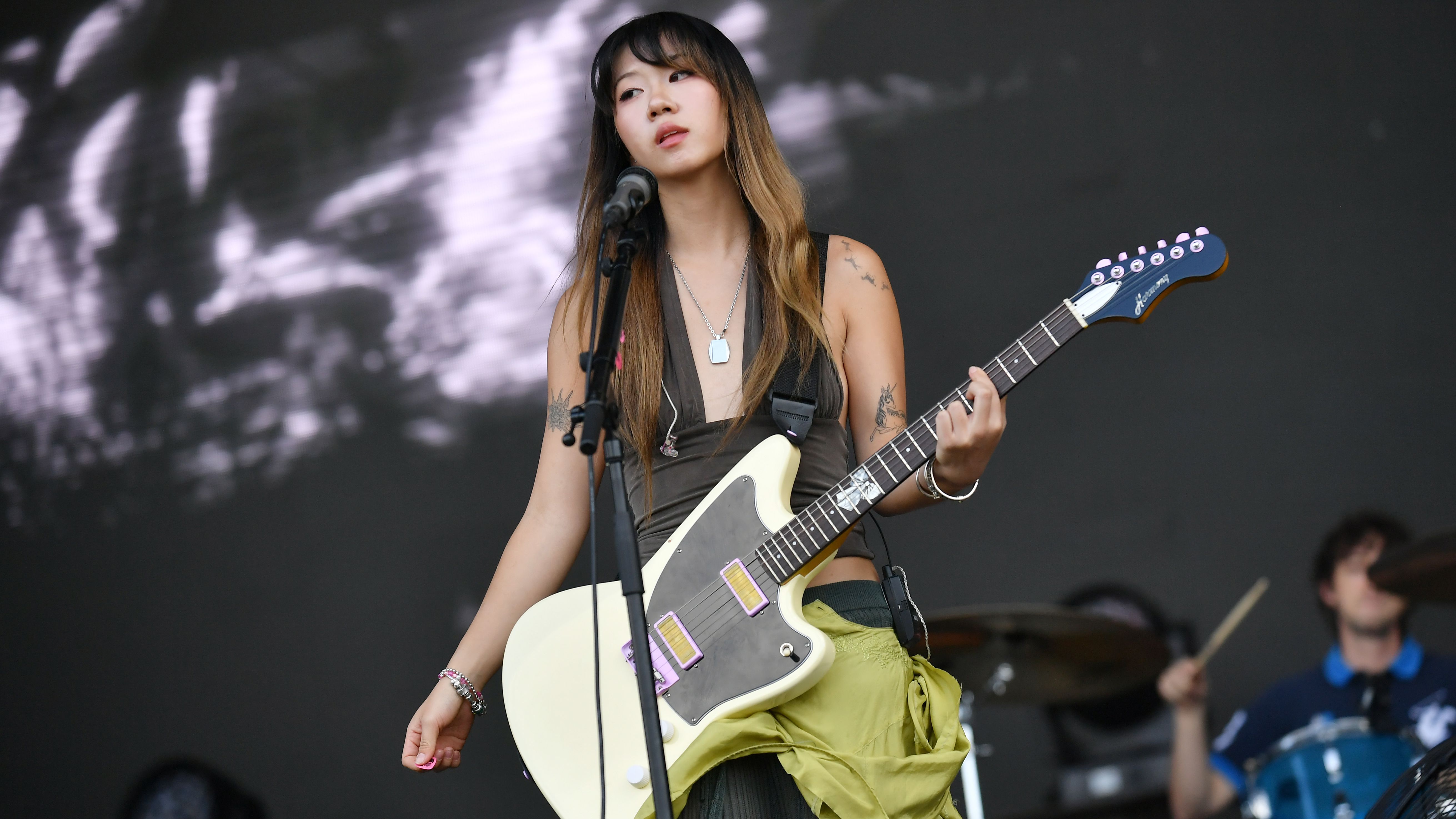 LONDON, ENGLAND - AUGUST 23: Wisp performs during All Points East at Victoria Park on August 23, 2026 in London, England. (Photo by Jim Dyson/Getty Images)