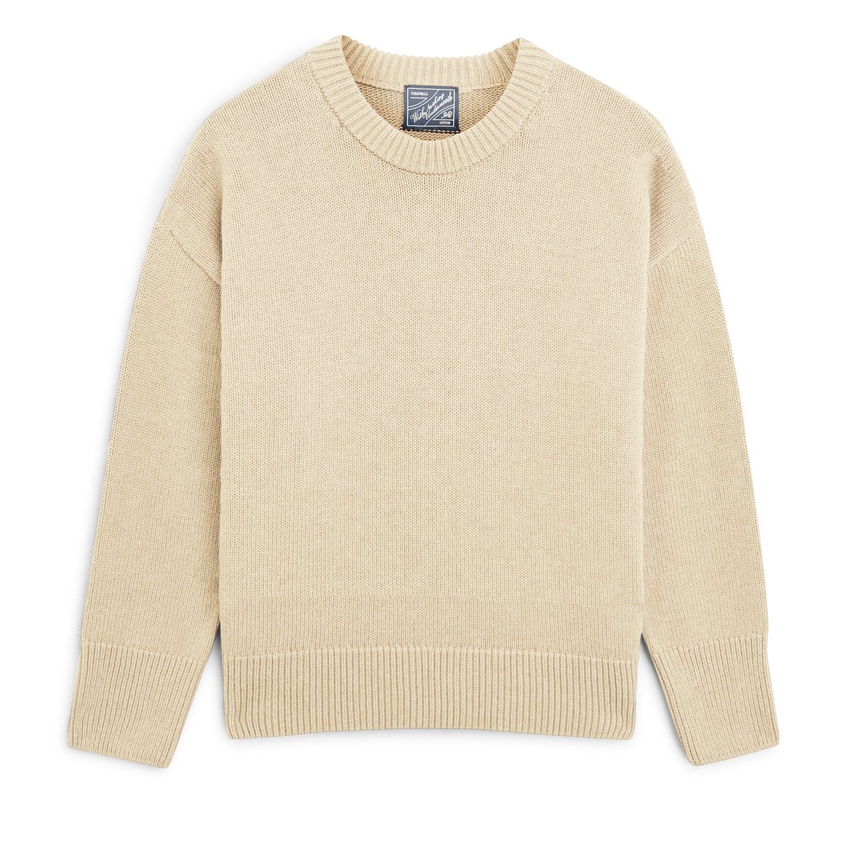 Cornwall Jumper: Cotton, Oatmeal