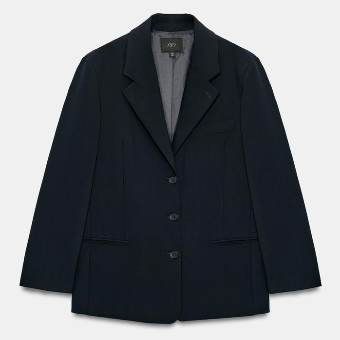 Zara, Shoulder Pad Oversize Blazer