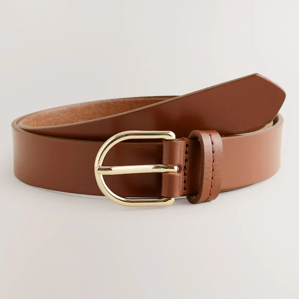 Next leather belt brown
