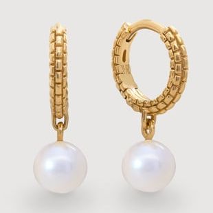 Monica Vinader Pearl Earrings
